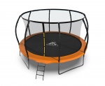 Батут с защитной сеткой и лестницей DFC Trampoline KENGOO II 14FT-BAS-BO диаметром 14 футов (4,27 м)