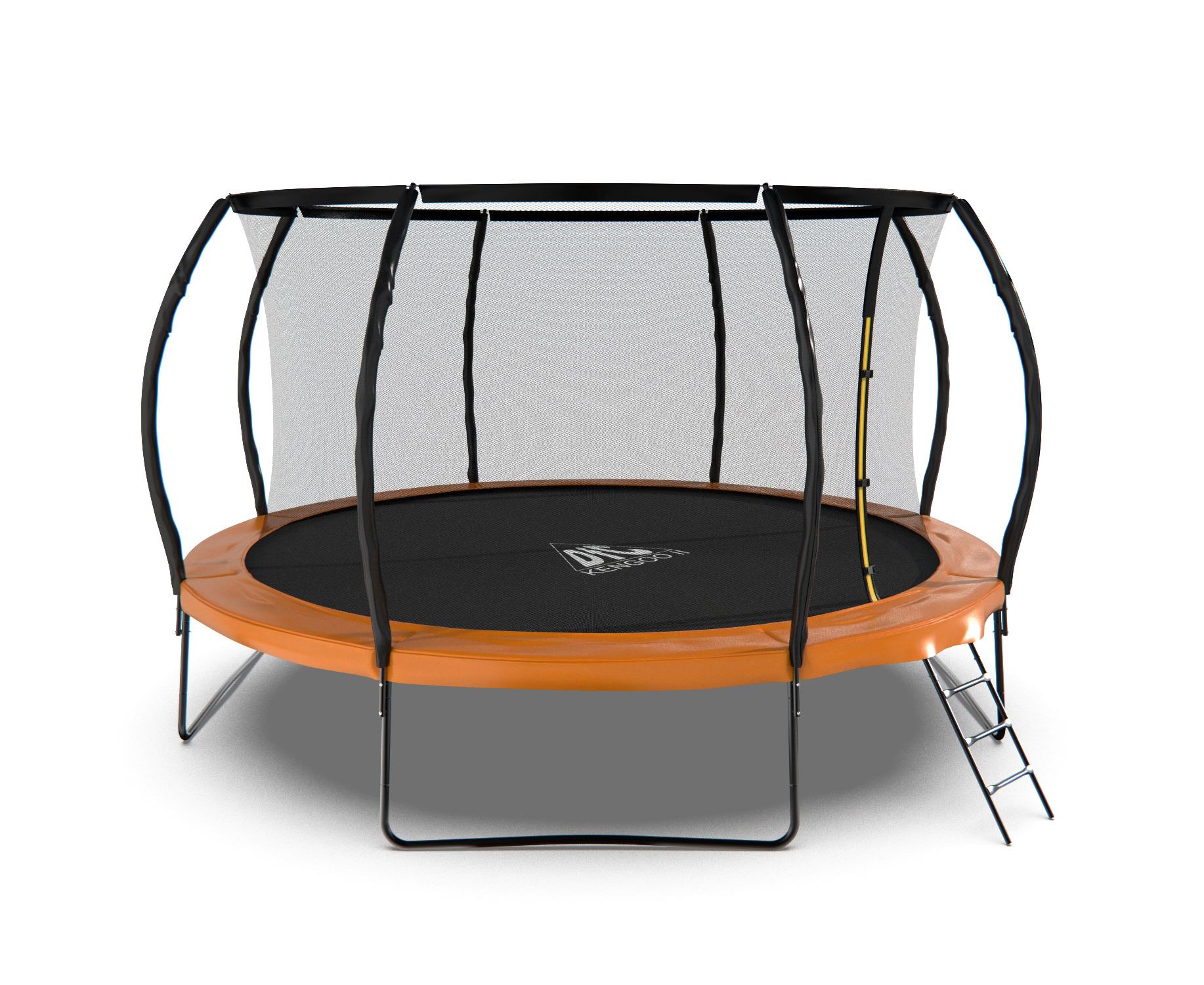 Батут с защитной сеткой и лестницей DFC Trampoline KENGOO II 14FT-BAS-BO диаметром 14 футов (4,27 м) Батут с защитной сеткой и лестницей DFC Trampoline KENGOO II 14FT-BAS-BO диаметром 14 футов (4,27 м)