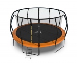 Батут с защитной сеткой и лестницей DFC Trampoline KENGOO II 16FT-BAS-BO диаметром 16 футов (4,88 м)