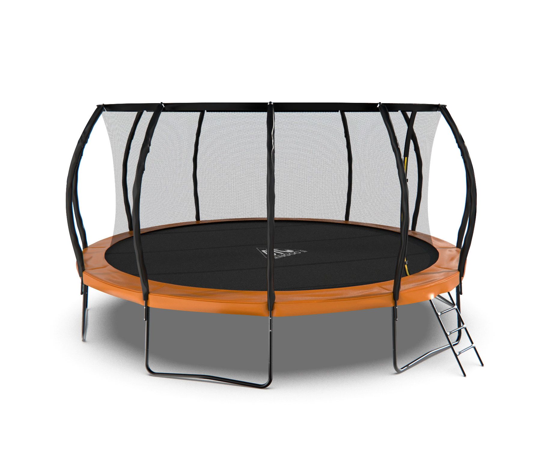 Батут с защитной сеткой и лестницей DFC Trampoline KENGOO II 16FT-BAS-BO диаметром 16 футов (4,88 м) Батут с защитной сеткой и лестницей DFC Trampoline KENGOO II 16FT-BAS-BO диаметром 16 футов (4,88 м)