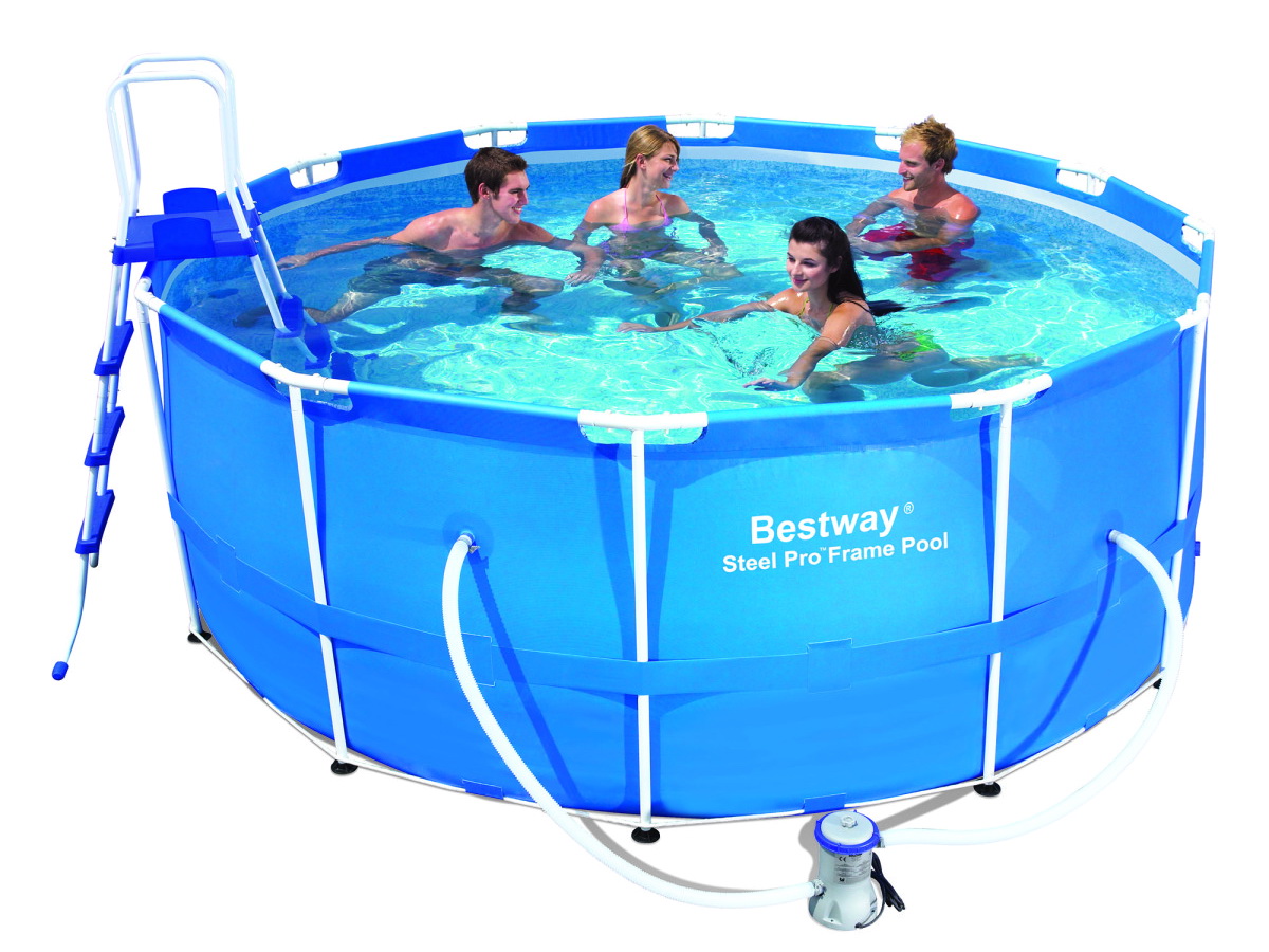 Бассейн круглый на стойках Bestway 56420 (56088) Бассейн круглый на стойках Bestway 56420 (56088)