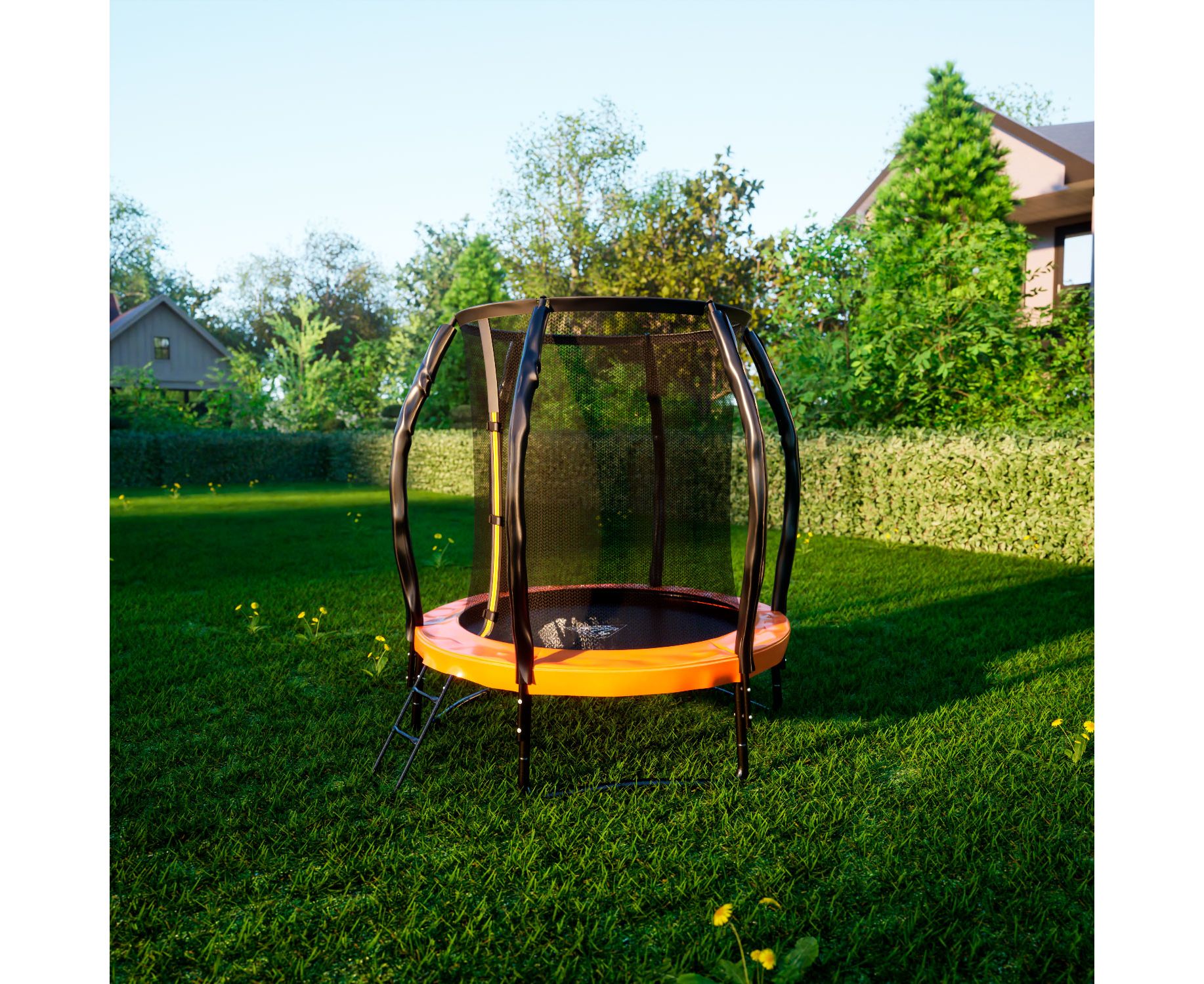 ����� � �������� ������ DFC Trampoline KENGOO II 5FT-BAS-BO ��������� 5 ����� (1,52 �)