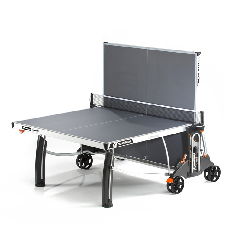Теннисный стол всепогодный Cornilleau Sport 500M Crossover Outdoor сложен для одиночной игры Теннисный стол всепогодный Cornilleau Sport 500M Crossover Outdoor сложен для одиночной игры