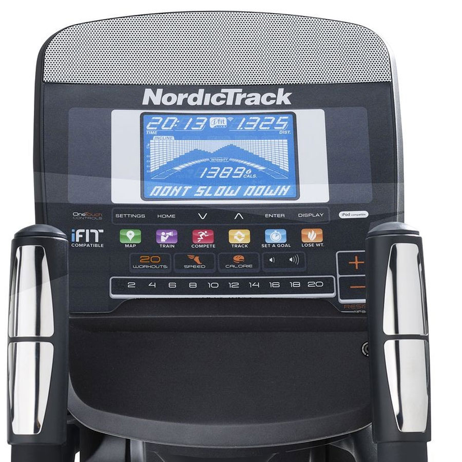 Консоль эллиптического тренажера NordicTrack AudioStrider 400 Консоль эллиптического тренажера NordicTrack AudioStrider 400