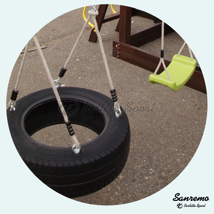 Игровой комплекс Perfetto Sport Rimini (качели шина) Игровой комплекс Perfetto Sport Rimini (качели шина)