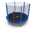 Батут с защитной сеткой DFC Trampoline Fitness 10FT-TR-B диаметром 10 футов (3,05 м)