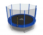 Батут с защитной сеткой DFC Trampoline Fitness 12FT-TR-B диаметром 12 футов (3,66 м)