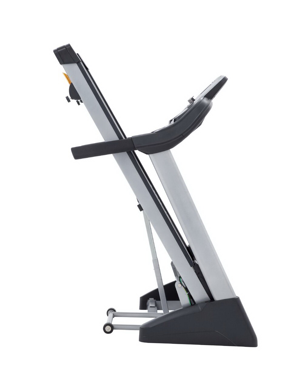 Беговая дорожка Spirit Fitness XT185 в сложенном виде Беговая дорожка Spirit Fitness XT185 в сложенном виде