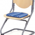 Подушка для стула Kettler Chair синего цвета в полоску