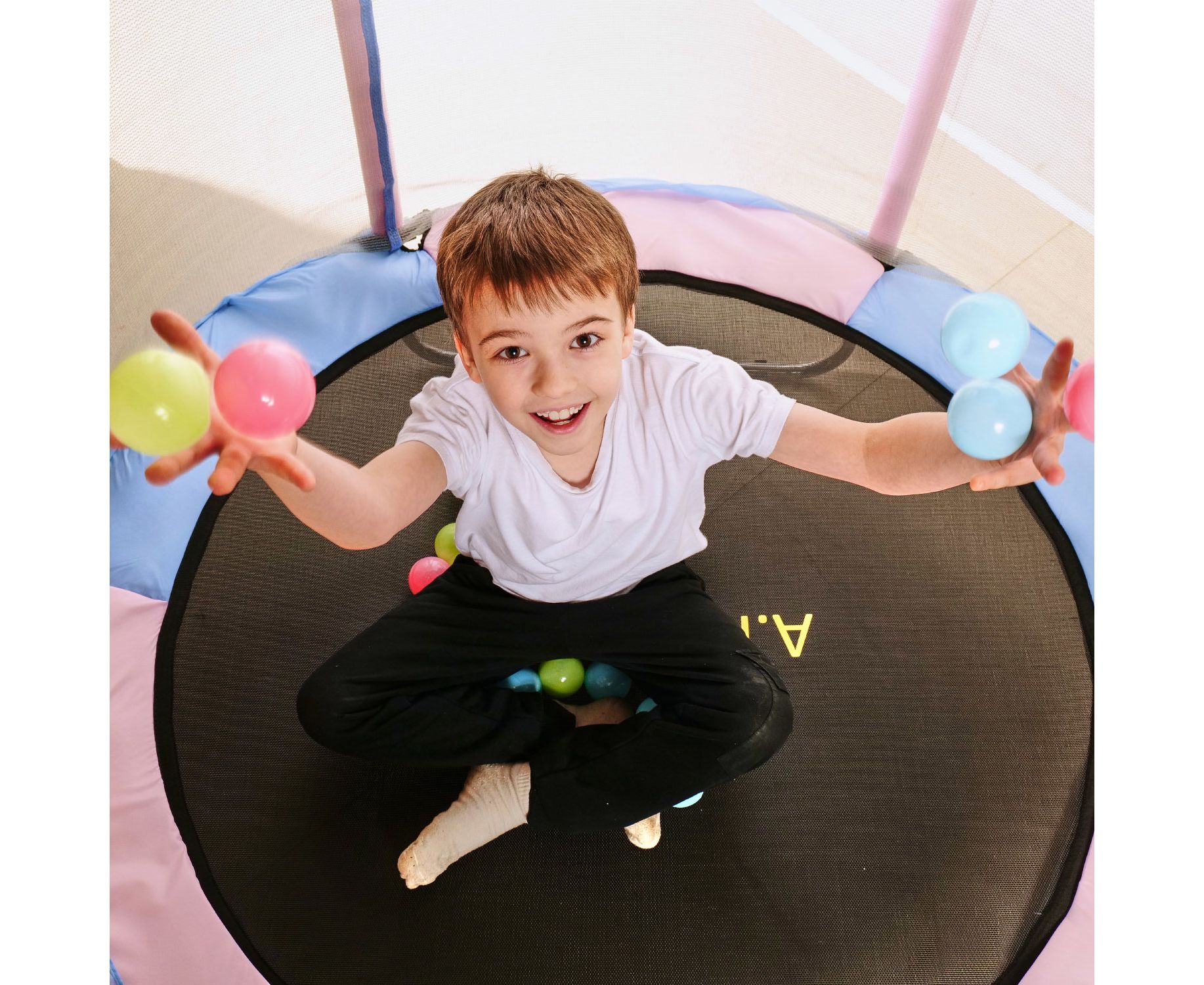 Батут детский с сеткой DFC A.Kou Kids 48 Батут детский с сеткой DFC A.Kou Kids 48