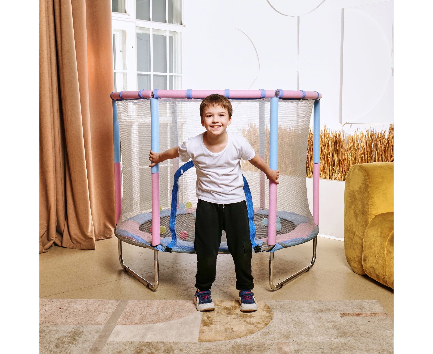 Батут детский с сеткой DFC A.Kou Kids 48 Батут детский с сеткой DFC A.Kou Kids 48