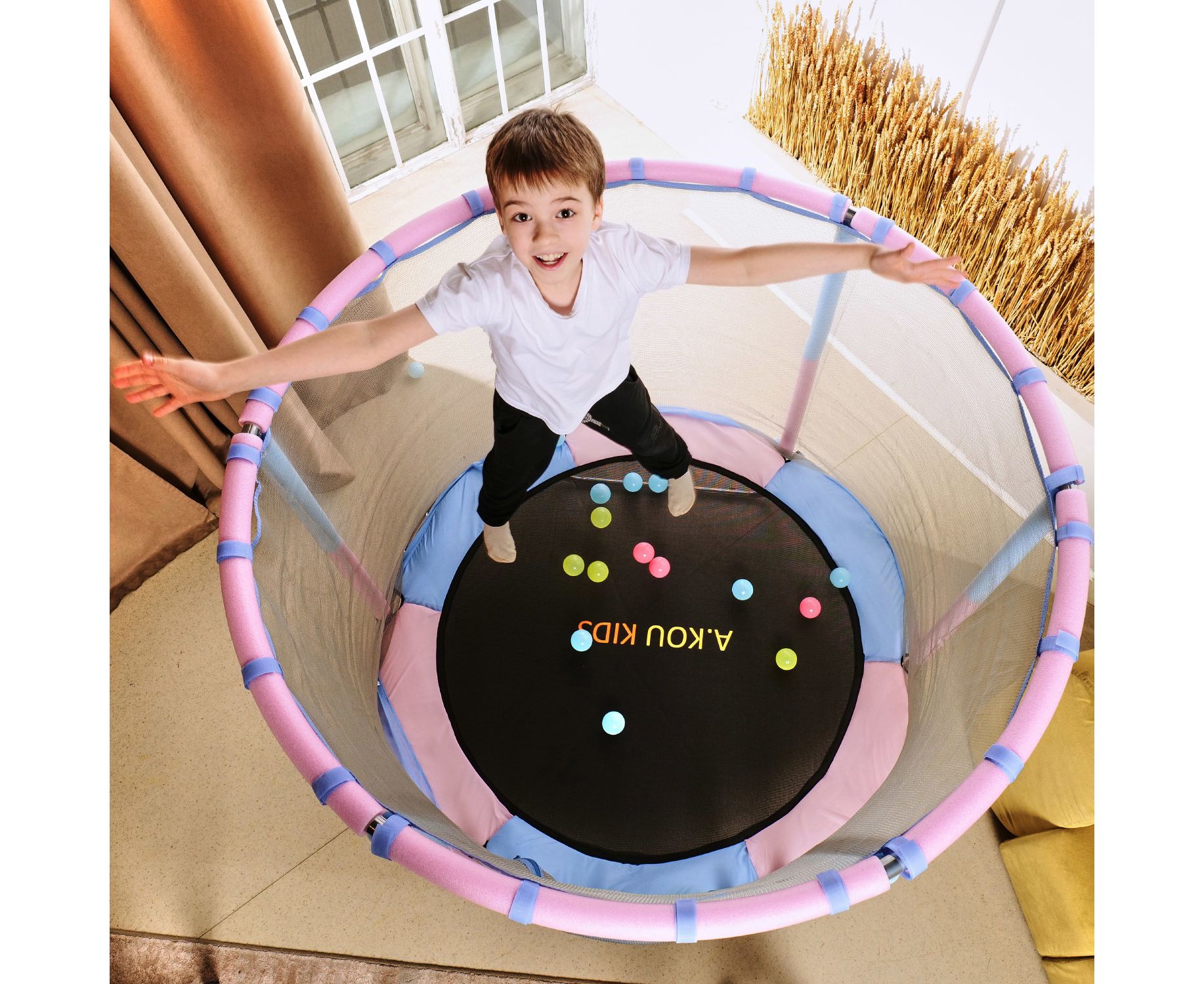 Батут детский с сеткой DFC A.Kou Kids 48 Батут детский с сеткой DFC A.Kou Kids 48