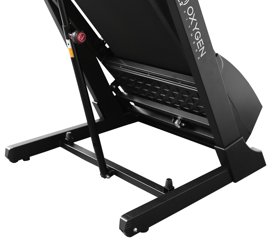 Система складывания домашней электрической беговой дорожки Oxygen F-Style T86 Super Durable Система складывания домашней электрической беговой дорожки Oxygen F-Style T86 Super Durable
