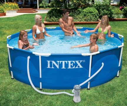 Бассейн каркасный Intex 28202 Metal Frame Бассейн каркасный Intex 28202 Metal Frame