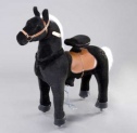Детская механическая лошадка малая PonyCycle Ночка 3181