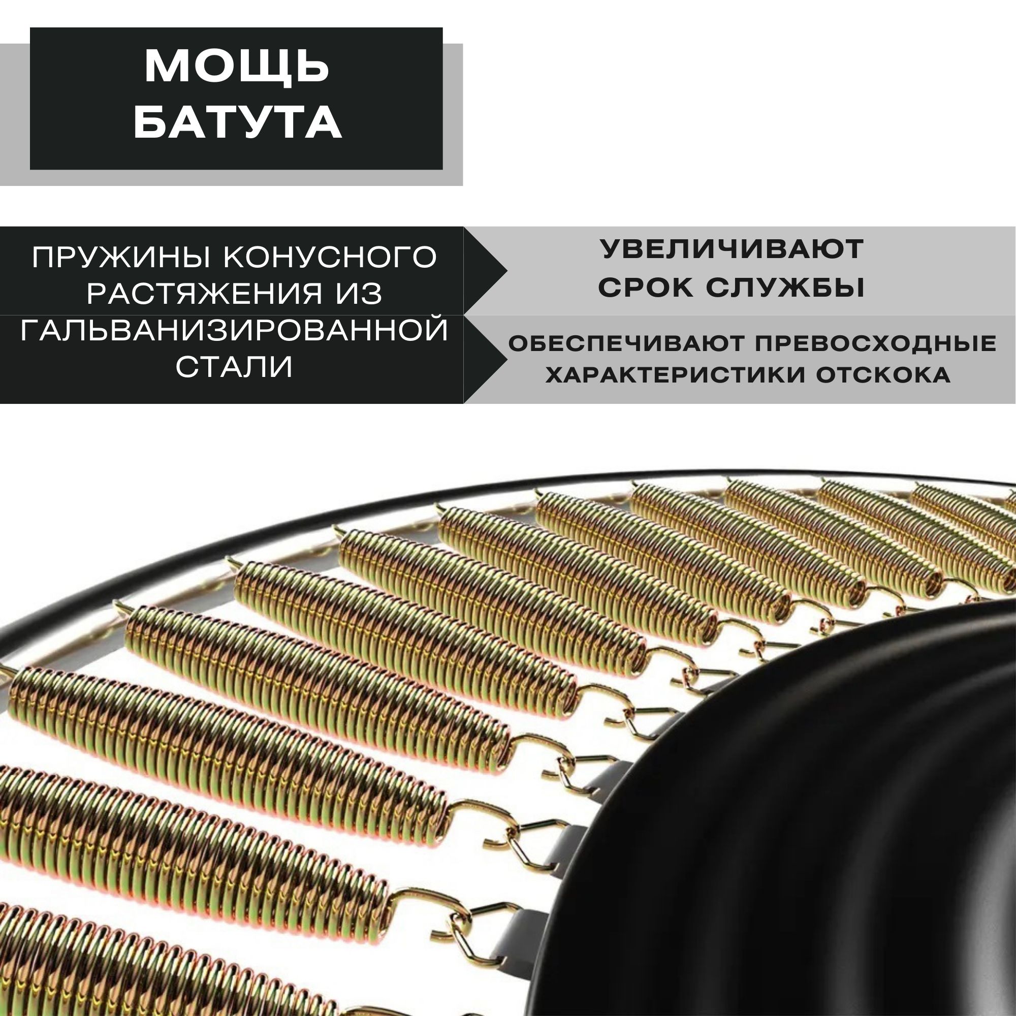 Батут с защитной сеткой Perfetto Sport 8 диаметром 2,4 м Батут с защитной сеткой Perfetto Sport 8 диаметром 2,4 м