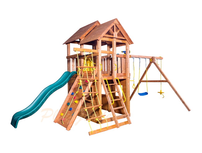 Детская игровая площадка Playgarden SkyFort стандарт c закрытым домиком Детская игровая площадка Playgarden SkyFort стандарт c закрытым домиком