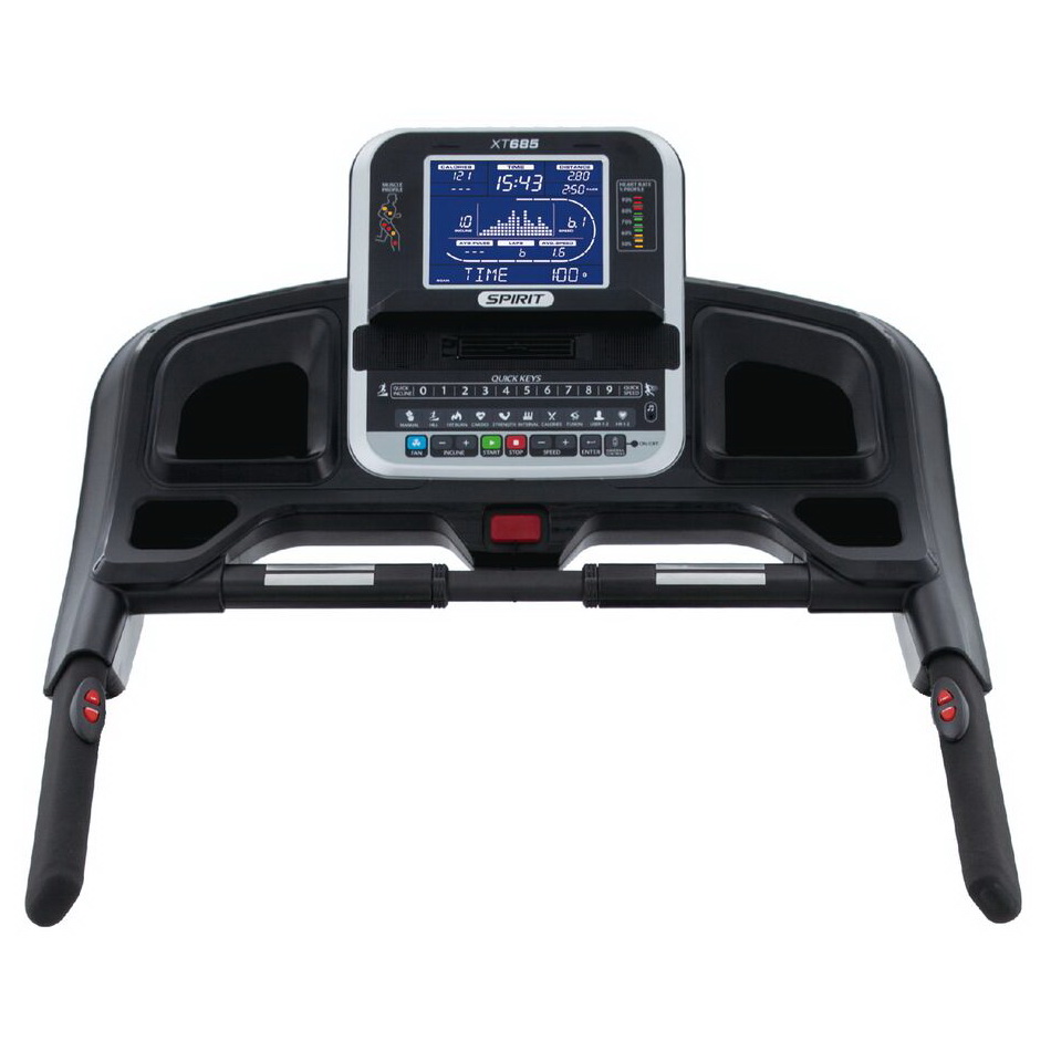Консоль полупрофессиональной беговой дорожки Spirit Fitness XT685 DC Консоль полупрофессиональной беговой дорожки Spirit Fitness XT685 DC
