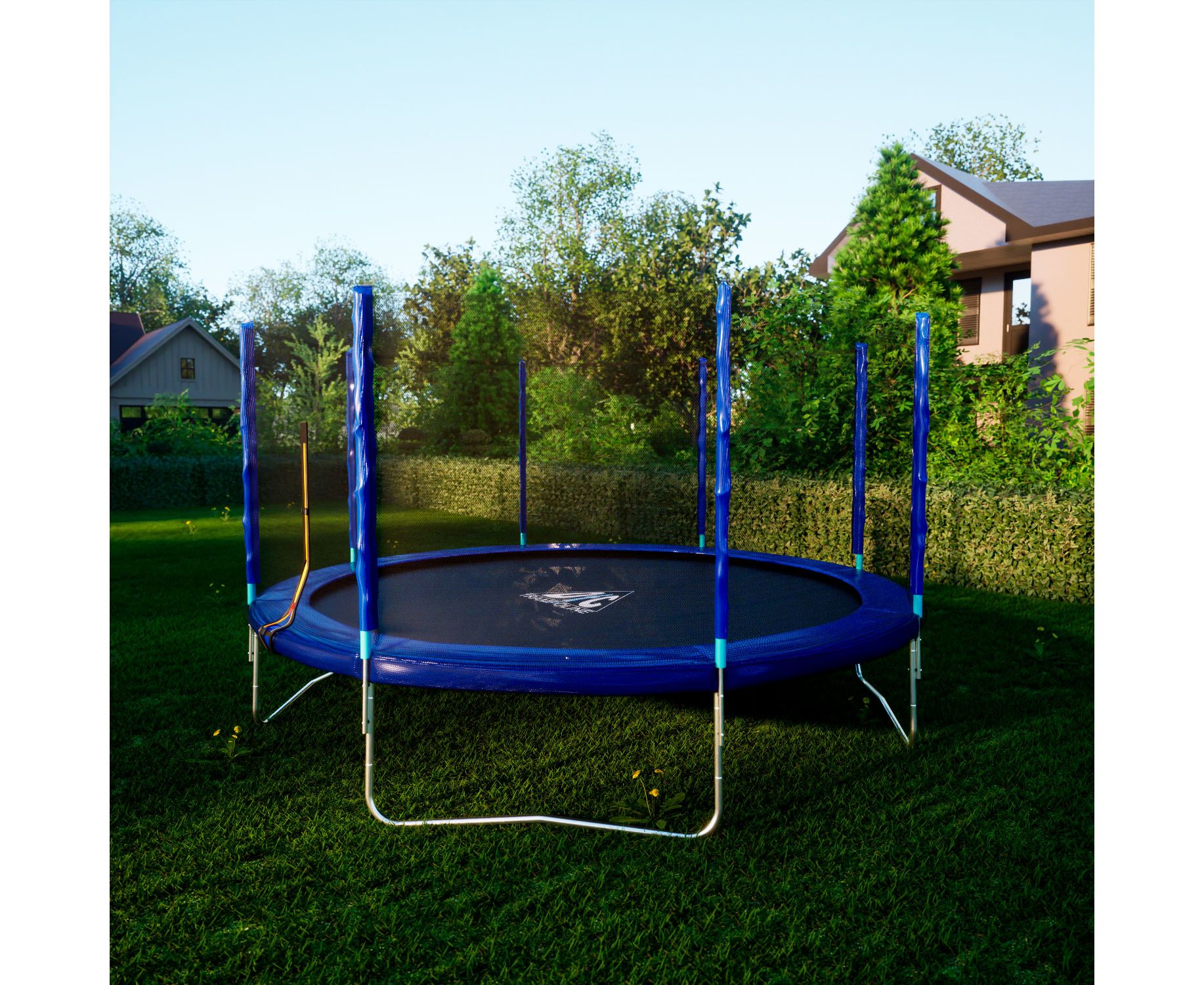 Батут с защитной сеткой DFC Trampoline Fitness 14FT-TR-B диаметром 14 футов (4,27 м) Батут с защитной сеткой DFC Trampoline Fitness 14FT-TR-B диаметром 14 футов (4,27 м)