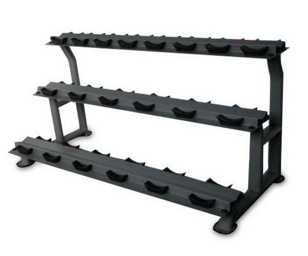 Стойка гантельная 3-х ярусная Fitnessport DR-05 Стойка гантельная 3-х ярусная Fitnessport DR-05