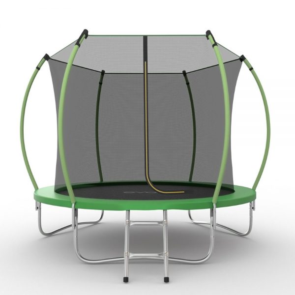 Батут с внутренней сеткой и лестницей EVO Jump Internal 10ft (Green) диаметром 10ft (305 см) Батут с внутренней сеткой и лестницей EVO Jump Internal 10ft (Green) диаметром 10ft (305 см)