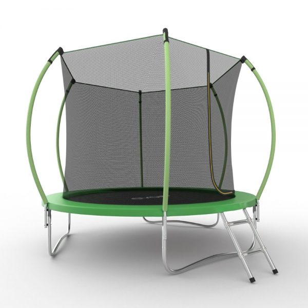 Батут с внутренней сеткой и лестницей EVO Jump Internal 10ft (Green) диаметром 10ft (305 см) Батут с внутренней сеткой и лестницей EVO Jump Internal 10ft (Green) диаметром 10ft (305 см)
