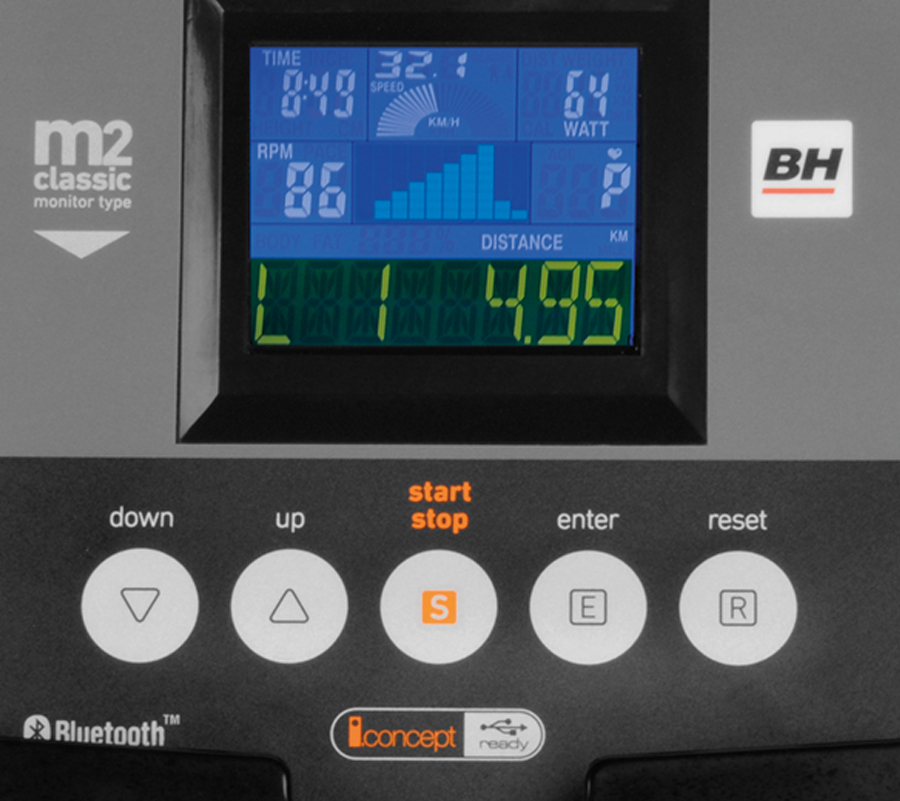 Консоль эллиптического тренажера BH Fitness NLS12 DUAL Консоль эллиптического тренажера BH Fitness NLS12 DUAL