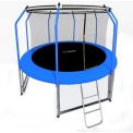 Батут i-JUMP Elegant Light 14ft 4,27 метра с лестницей (blue)
