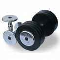 Обрезиненный гантельный ряд Fitnessport FDS-03 2,5/25kg