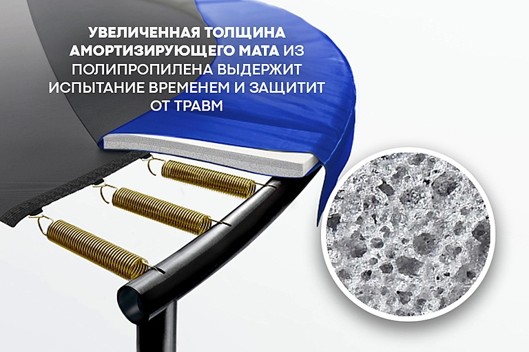 Батут с теневым тентом Hasttings Sky MAX (3,96 м) Батут с теневым тентом Hasttings Sky MAX (3,96 м)