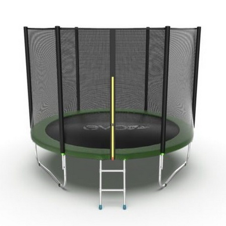Батут с внешней сеткой и лестницей EVO Jump External 10ft (Green) диаметром 10ft (305 см) Батут с внешней сеткой и лестницей EVO Jump External 10ft (Green) диаметром 10ft (305 см)