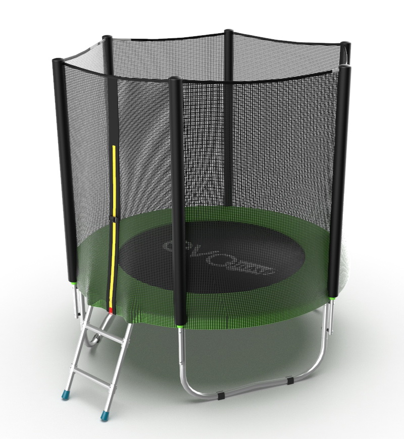 Батут с внешней сеткой и лестницей EVO Jump External 6ft (Green) диаметром 6ft (183 см) Батут с внешней сеткой и лестницей EVO Jump External 6ft (Green) диаметром 6ft (183 см)