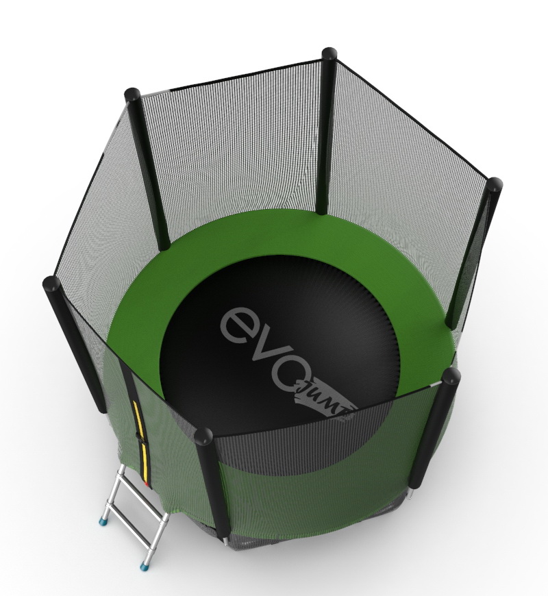 Батут с внешней сеткой и лестницей EVO Jump External 6ft (Green) диаметром 6ft (183 см) Батут с внешней сеткой и лестницей EVO Jump External 6ft (Green) диаметром 6ft (183 см)