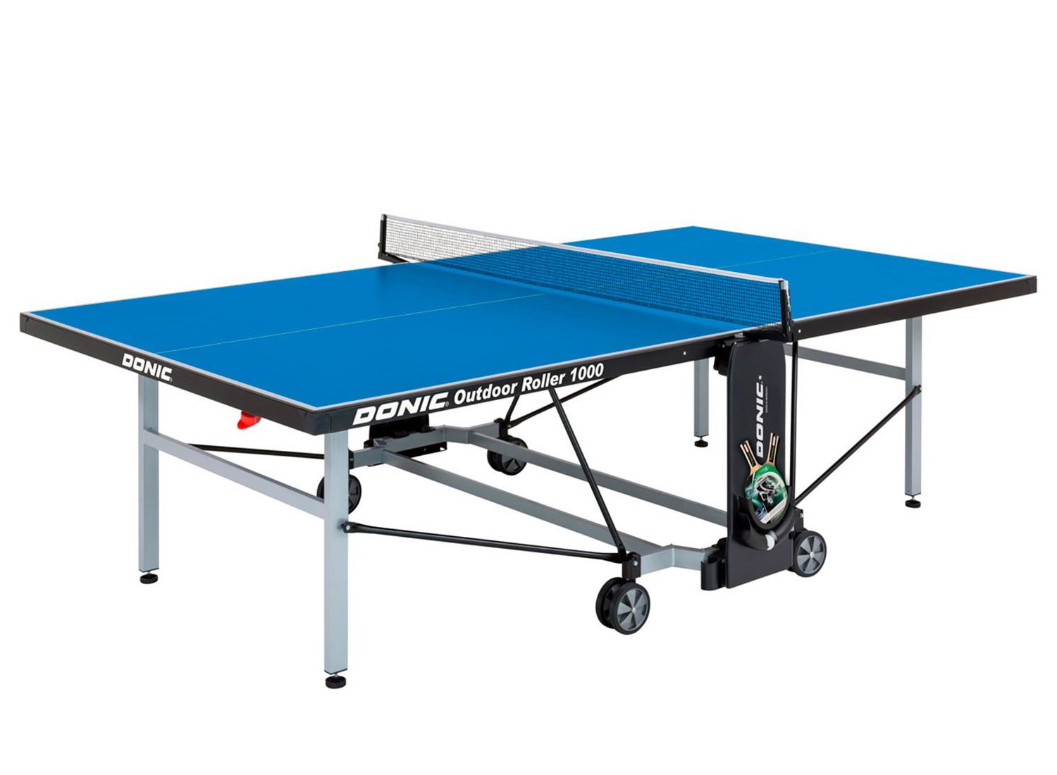 Теннисный стол всепогодный DONIC DONIC Outdoor Roller 1000 синего цвета Теннисный стол всепогодный DONIC DONIC Outdoor Roller 1000 синего цвета