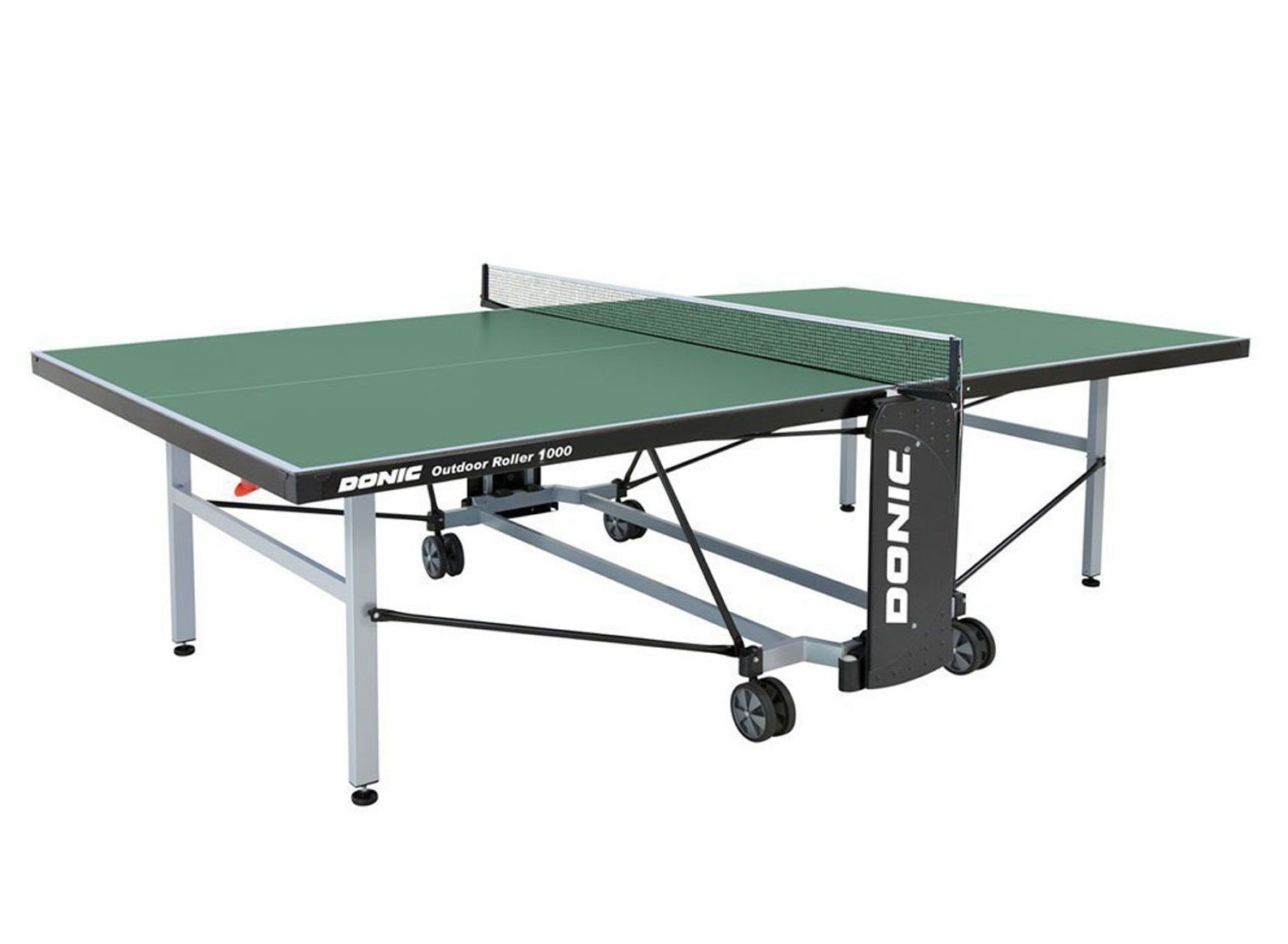 Теннисный стол всепогодный DONIC DONIC Outdoor Roller 1000 зеленого цвета Теннисный стол всепогодный DONIC DONIC Outdoor Roller 1000 зеленого цвета