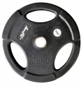 Олимпийский обрезиненный диск AeroFit AFPLB25