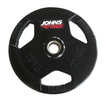 Диск олимпийский обрезиненный черный JOHNS 91010-25В Диск олимпийский обрезиненный черный JOHNS 91010-25В
