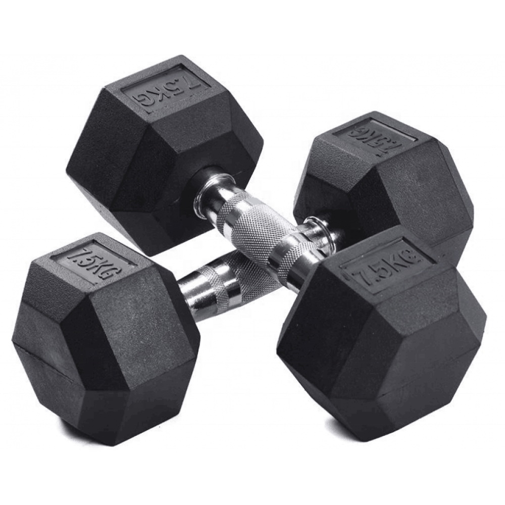 Гантельный ряд гексагональный Fitnessport D-05 2,5/30kg Гантельный ряд гексагональный Fitnessport D-05 2,5/30kg