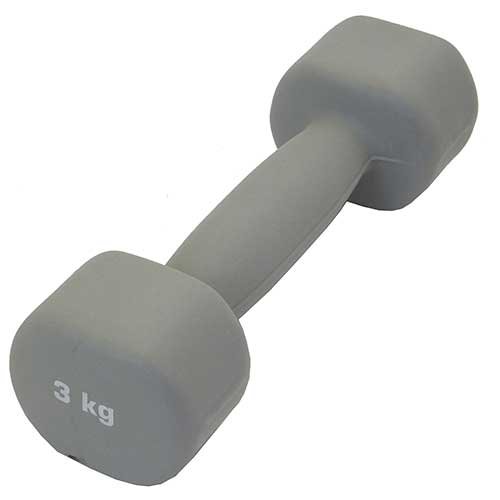 Гантель неопреновая 3кг Sport Elite ES-0393G Гантель неопреновая 3кг Sport Elite ES-0393G