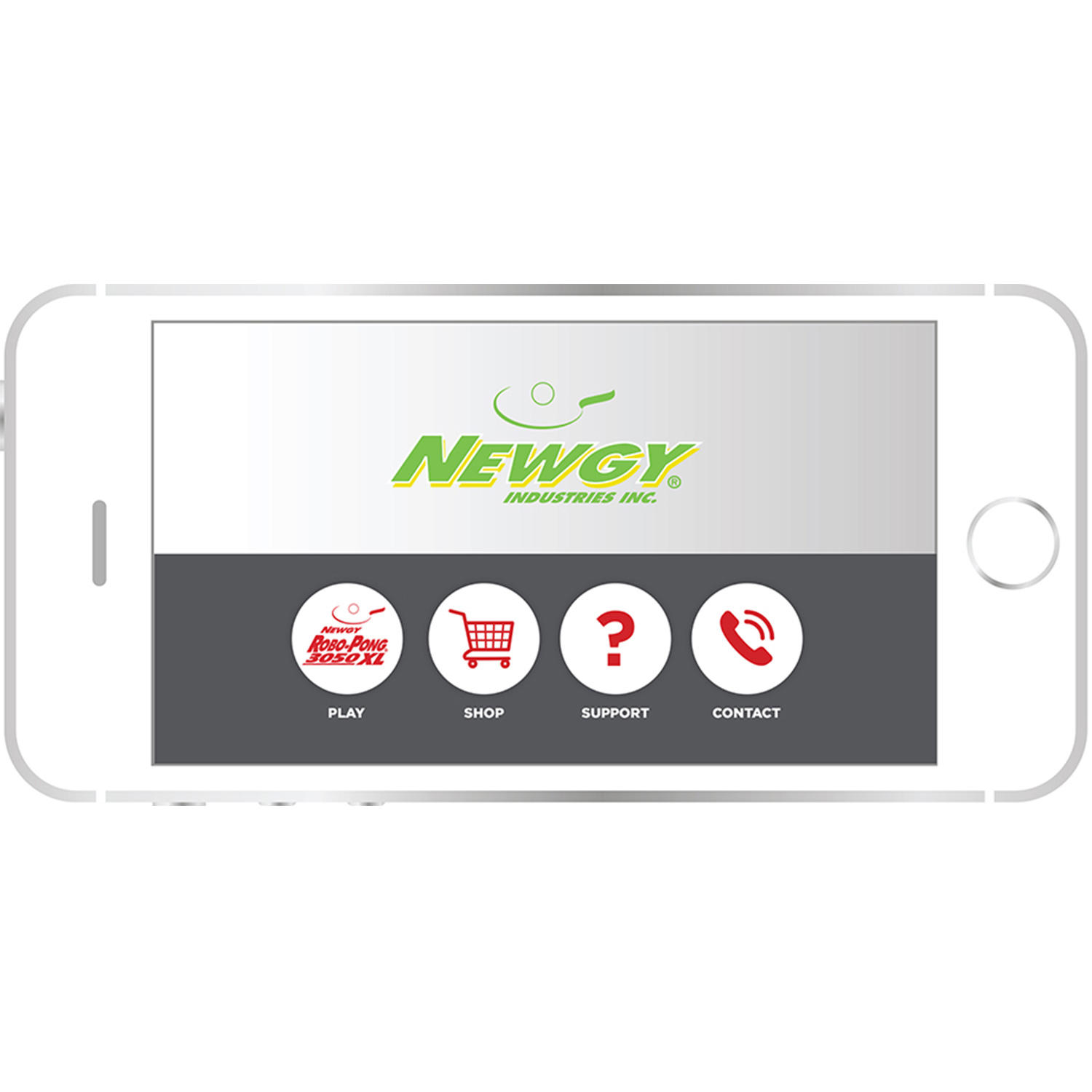 Удобное для пользователя приложение Newgy контролирует все функции робота через Bluetooth Удобное для пользователя приложение Newgy контролирует все функции робота через Bluetooth