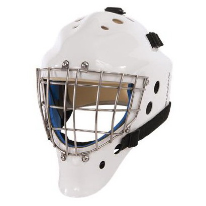 Шлем хоккейного вратаря с маской VAUGHN VM 9500 PRO C SR белого цвета Шлем хоккейного вратаря с маской VAUGHN VM 9500 PRO C SR белого цвета