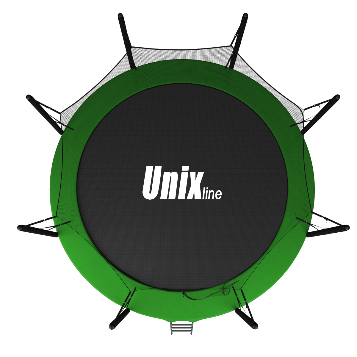 Батут UNIX Classic 12 ft (inside) с защитной сетью и лестницей диаметром 12 ft (366 см) Батут UNIX Classic 12 ft (inside) с защитной сетью и лестницей диаметром 12 ft (366 см)