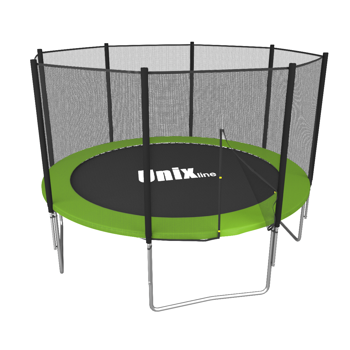 Батут UNIX Simple 10ft Green (outside) с защитной сетью и лестницей диаметром 10ft (305 см) Батут UNIX Simple 10ft Green (outside) с защитной сетью и лестницей диаметром 10ft (305 см)