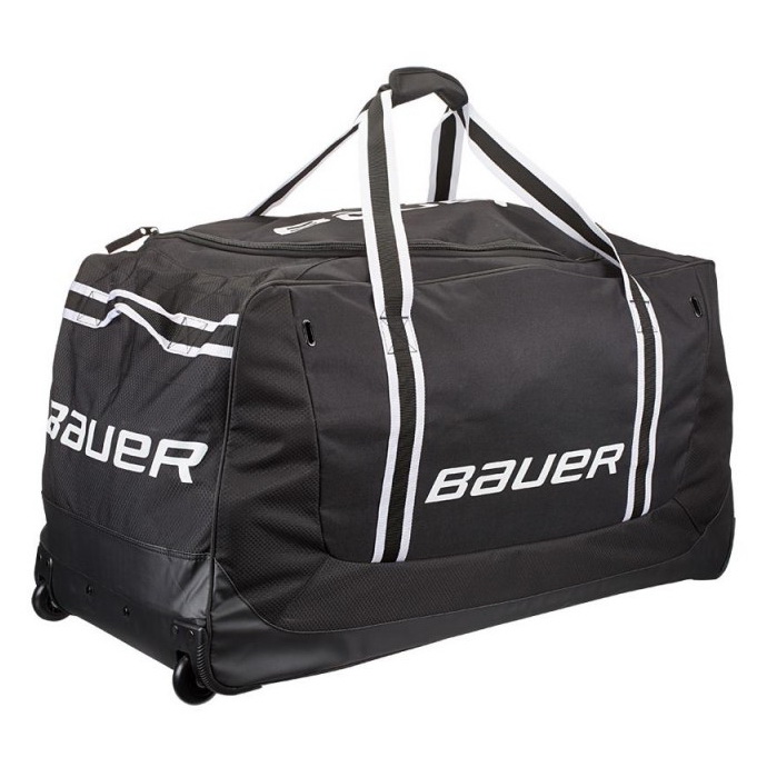 Сумка хоккейная на колёсах BAUER 650 SMALL 30 чёрного цвета Сумка хоккейная на колёсах BAUER 650 SMALL 30 чёрного цвета