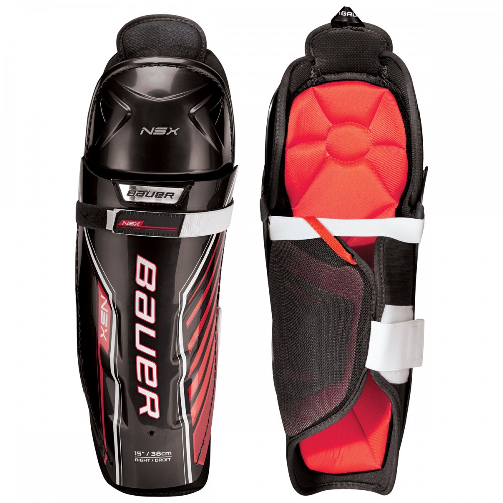 Хоккейные щитки BAUER NSX S18 SR Хоккейные щитки BAUER NSX S18 SR