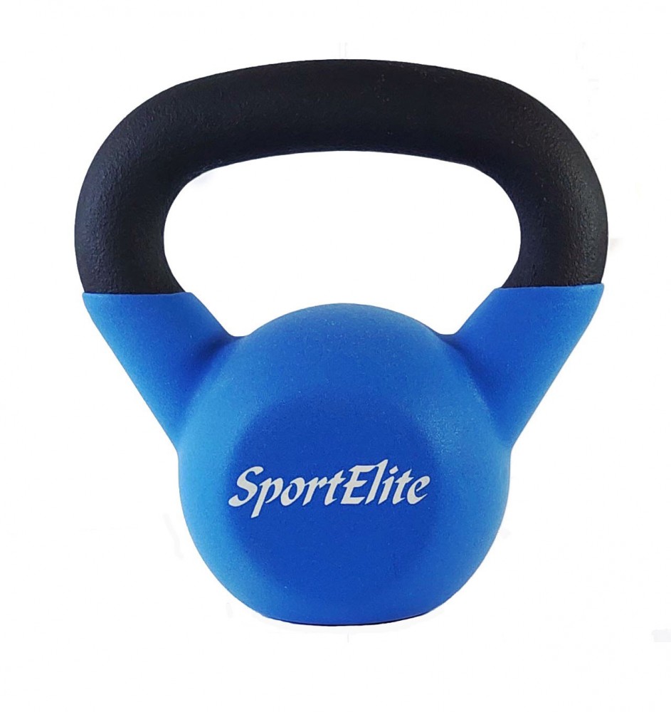 Гиря чугунная с виниловым покрытием Sport Elite 6 кг Гиря чугунная с виниловым покрытием Sport Elite 6 кг