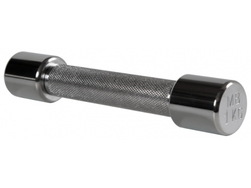 Гантель хромированная MB Barbell MB-FitM-1 весом 1 кг Гантель хромированная MB Barbell MB-FitM-1 весом 1 кг