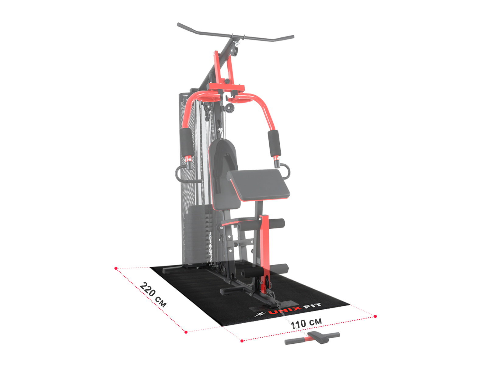 ������ ��� ���������������� 220 x 110 x 0,6 �� UNIX MAT110220P