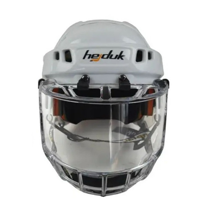 Хоккейный шлем с маской-визором Hejduk Hockey Helmet Combo Fullshield (белый) Хоккейный шлем с маской-визором Hejduk Hockey Helmet Combo Fullshield (белый)