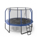 Батут UNIX 10ft SUPREME GAME (blue) 3,05 метра с защитной сетью и лестницей